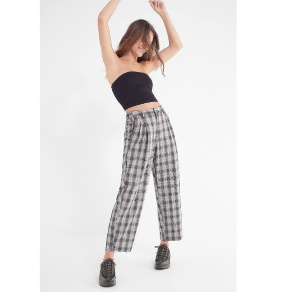 checkered pants urban outfitters